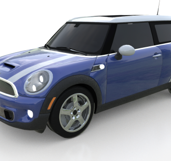 MINI汽车豪华汽车su模型下载